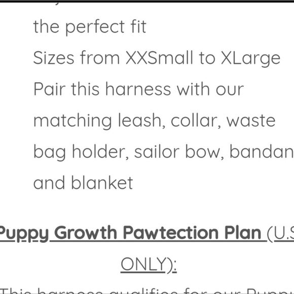 Barbie X Sassy Woof  Barbie Malibu Dog Adjustable Harness - Picture 7 of 9